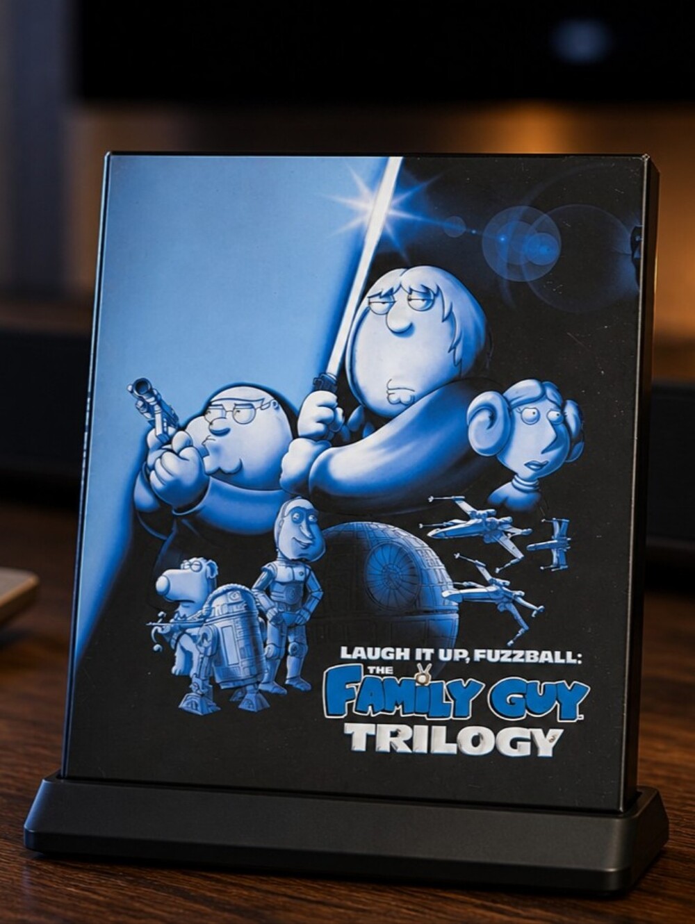 Family Guy Trilogy Steelbook - Star Wars Parody Art Blue Ray Box Set